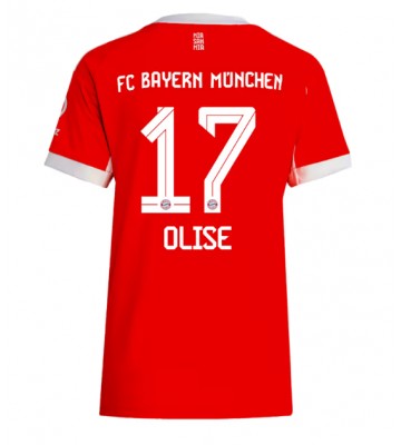 Bayern Munich Michael Olise #17 Hemmatröja Dam 2025-26 Kortärmad